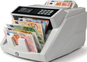 Licznik banknotów / rzeczy wartościowych 2465-S z zestawem do czyszczenia i serw