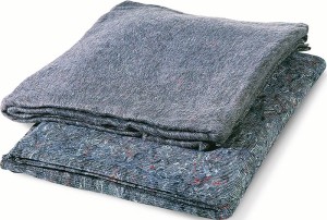Koc do pakowania szer. 1500 x dł. 2500 mm włóknina szyta gęstość 330–350 g/m²