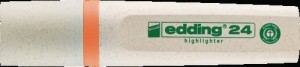 Marker do tekstów 24 EcoLine pomarańczowy szer. kreski 2‒5 mm końcówka klinowa E