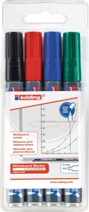 Marker do tablic 250 czarny/czerwony/niebieski/zielony szerokość kreski 1,5‒3 mm
