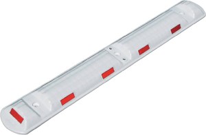 Próg kierujący dł. 1170 x szer. 150 x wys. 50 mm kopolimer blokowy polipropyl. b
