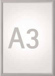Ramka zatrzaskowa rozmiar plakatu DIN A3 aluminium anodowane MAUL