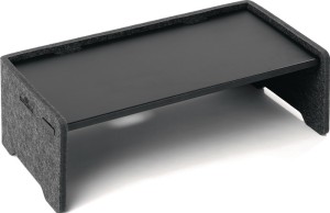 Stojak do monitora regulacja wysokości antracyt szer. 496 x wys. 162 mm DURABLE