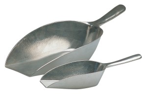 Łyżka odważająca aluminium srebrna długość 250 mm zawartość 260 ml