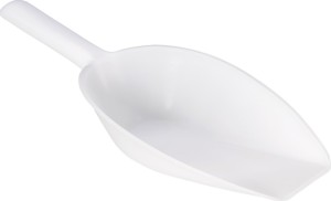 Łyżka odważająca polietylen naturalny długość 350 mm zawartość 725 ml HÜNERSDORF