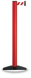 Słupek systemu odgrodzenia taśmowego pojedynczy śred. 83 x wys. 1000 mm słupek c
