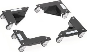 Wózek transportowy udźwig 150 kg ogumienie TPE dł. 177 x szer. 361 mm blacha sta