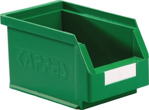 Skrzynka regałowa z ot. przednią częścią dł. 230 x szer. 140 x wys. 130 mm PE zi