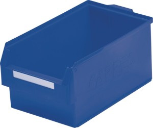 Skrzynka regałowa z ot. przednią częścią dł. 500 x szer. 300 x wys. 250 mm PE ni