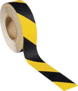 Klejąca taśma antypoślizgowa SAFE STEP® czarny/żółty długość 18,25 m, szerokość