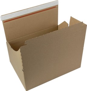 Karton do automatyki tektura falista dł.326 x szer.236 x wys.140 mm jednof. brąz