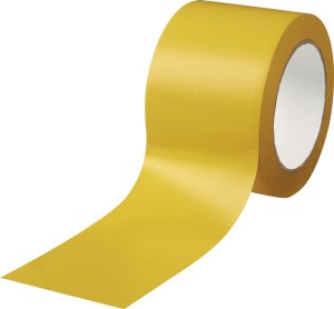 Taśma do oznakowania podłogi Easy Tape PCW żółty długość 33 m, szerokość 75 mm k