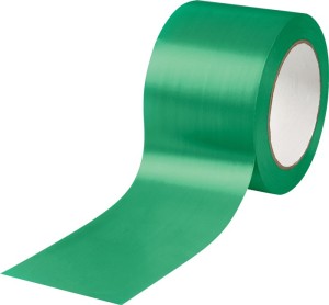 Taśma do oznakowania podłogi Easy Tape PCW zielony długość 33 m, szerokość 75 mm