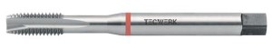 Gwintownik maszynowy DIN 371B H M3 x 0,5 mm HSS-Co 6H TECWERK