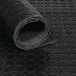 Mata gumowa o fakturze bąbelkowej szer. 1, 4m dł. 10m Grubość 3mm cz. NR/SBR bez
