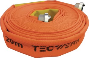 Wąż budowlany / przemysłowy śred. wewn. 52 mm długość 20 m jasnopomarańczowy kół