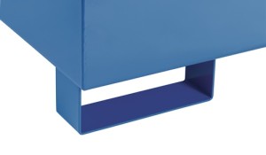 Wanna ociekowa 215 l dł. 1200 x szer. 800 x wys. 360 mm blacha stalowa z rusztem