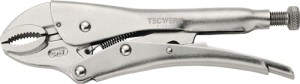 Szczypce zaciskowe Morse'a dł. całk. 180 mm rozp. moc. maks. 35 mm TECWERK