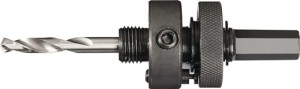 Uchwyt do wierteł 6-kąt. 11,0 mm z wiertłem do nakiełków piły otworowe 32–152 mm