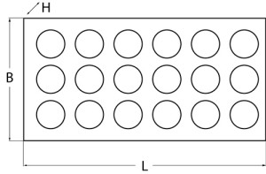 Zestaw tulei zaciskowych ER 40 (472 E) 23-części śred. mocowania 4–26 mm TECWERK