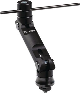 Zderzak obrabianego przedmiotu wys. 150 mm 360 stop. aluminium długość ograniczn