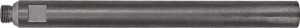 Przedłużka udarowa pasuje do 1/2 BSP (F) dł. 169mm schaft-Ø 29, 5mm do otw.s-Ø 1