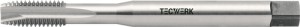 Gwintownik maszynowy DIN 371B M5 x 0,8 mm HSS-Co 6H TECWERK