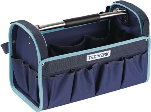 Torba na narzędzia szer. 400 x gł. 250 x wys. 200 mm Nylon TECWERK