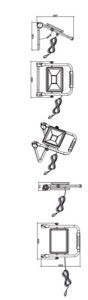 Reflektor diodowy 50 W 3660 lm 5 m H07RN-F 3 x 1 mm² IP65 TECWERK