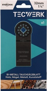 Brzeszczot do pilarek szer. 32mm gł. zan. 40mm 1 St. starlock TECWERK
