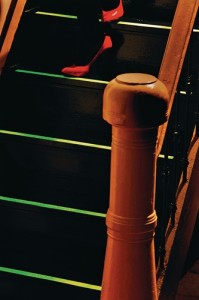Klejąca taśma antypoślizgowa 60953 beżowy fluorescencyjny długość 15 m, szerokoś