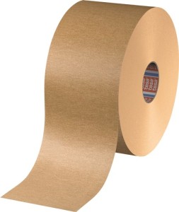 Papierowa taśma klejąca do opakowań tesapack® 4713 jasnożółty długość 50 m, szer