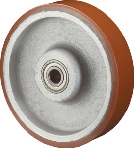 Zapasowe koło śred. koła 150 mm udźwig 700 kg poliuretan/odlew śred. osi 20 mm d