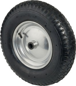 Koło pneumatyczne śred. koła 400 mm udźwig 200 kg zapasowe koło profil rowkowy ł