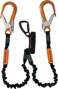 Amortyzator bezp. z absorberem energii Skysafe Pro+ długość 1,8 m TWIN aluminium