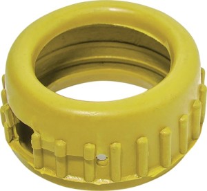 Nasadka ochronna manometru żółty śred. 63 mm guma