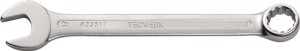 Klucz oczkowo-płaski RK 7 mm długość 110 mm kształt A stal CV TECWERK