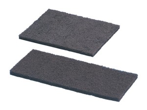 Pad ręczny dł. 229 x szer. 152 mm drobne brązowy TECWERK