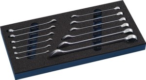 Moduł narzędziowy 12-części moduł 1/3 rozmiary klucza 6-22 mm TECWERK