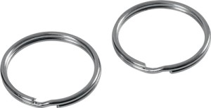 Pierścienie na klucz śred. wewn. 17,6 mm śred. zewn. 20 mm stal niklowana