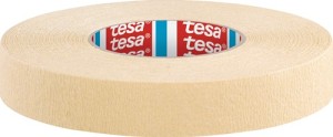 Taśma malarska tesakrepp® 4322 mocno krepowana jasnożółta długość 50 m, szerokoś
