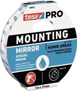 Taśma montażowa Mounting PRO lustro 66952 biały długość 5 m, szerokość 19 mm TES