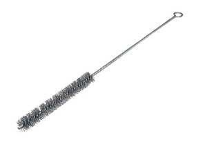 Szczotka do czyszczenia dysz długość 300 mm śred. 12 mm 0,15 mm stal falowana dł