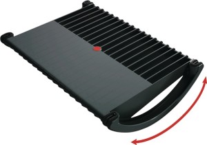Podnóżek czarny szer. 485 x gł. 345 x wys. 100 mm
