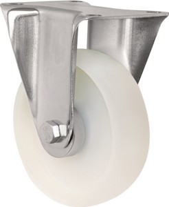 Kółko nieskrętne śred. koła 150 mm udźwig 300 kg poliamid płyta dł. 135 x szer.
