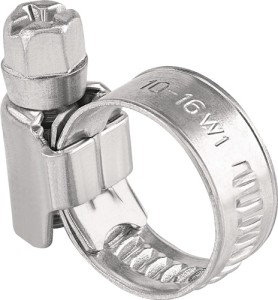 Opaska ślimakowa do węży 40–60 mm W1 szerokość taśmy 9 mm woreczek TECWERK