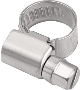Opaska ślimakowa do węży 25–40 mm W4 szerokość taśmy 9 mm woreczek TECWERK