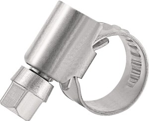Opaska ślimakowa do węży 50–70 mm W4 szerokość taśmy 12 mm woreczek TECWERK