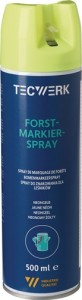 Spray do znakowania dla leśników neonowy żółty 500 ml spray w puszce TECWERK