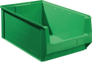 Skrzynka regałowa z ot. przednią częścią dł. 500/450 x szer. 310 x wys. 200 mm P